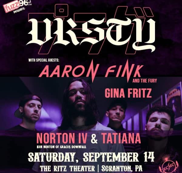 VRSTY with Aaron Fink and the Fury at The Ritz Theater
