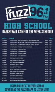 FUZZ HSBB Schedule 2024-25