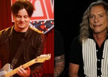 they’re-going-to-be-friends:-jack-white-&-kirk-hammett-swap-signature-guitars