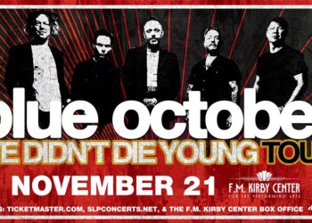 Blue October return to the F.M. Kirby Center for the Performing Arts this November