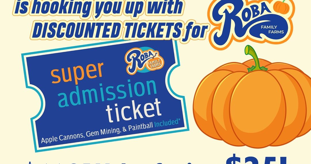 Roba Family Farm Super Admission Discount Ticket Deal