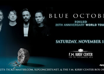 Blue October brings “Foiled” 20th Anniversary World Tour to the F.M. Kirby Center