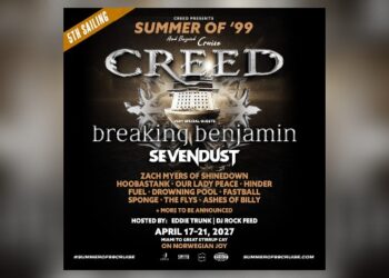 ‘higher’-seas:-creed-sets-fifth-summer-of-’99-&-beyond-cruise-for-2027-with-hoobastank