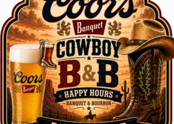 Coors Banquet Cowboy B&B Happy Hour
